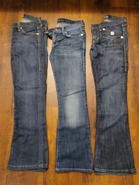 Vintage Designer Denim Jeans - Flare and Skinny